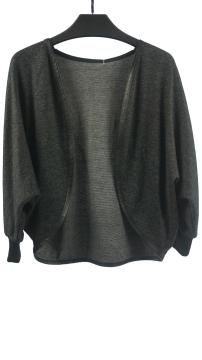 Black Loose Jacket For Ladies