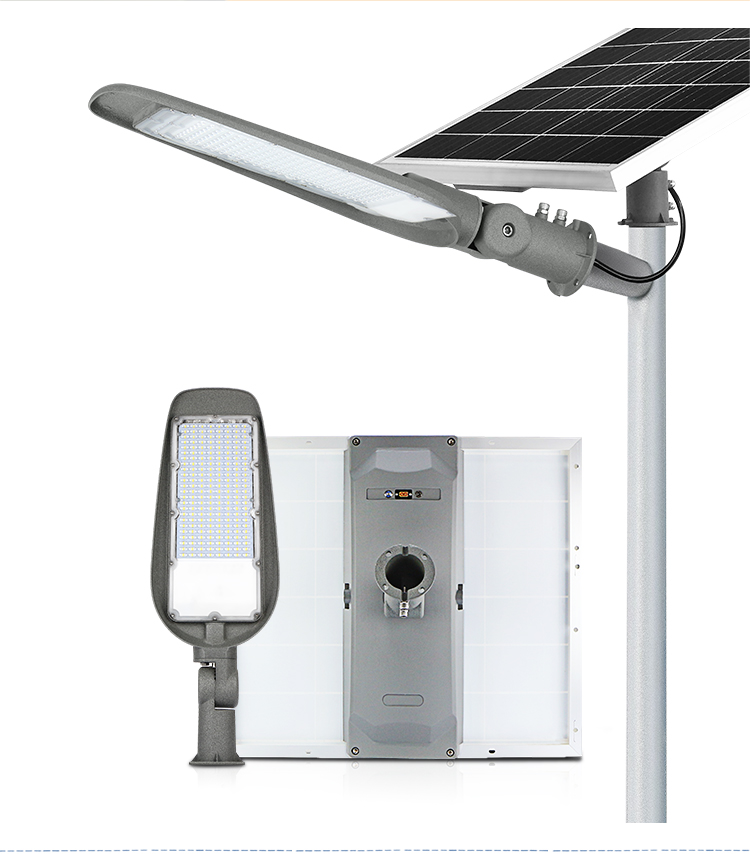 KCD high quality high lumen waterproof ip66 outdoor solar lights led solar street light 100w