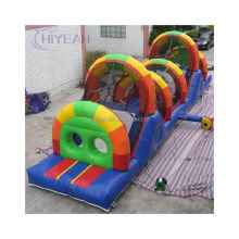 Outdoor Commercial Inflatable Obstacle Course Bounce Houses and Castles with Slides