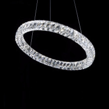 classical led ring crystal chandelier