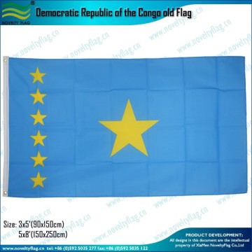 3x5ft Democratic Republic of the Congo old Flag