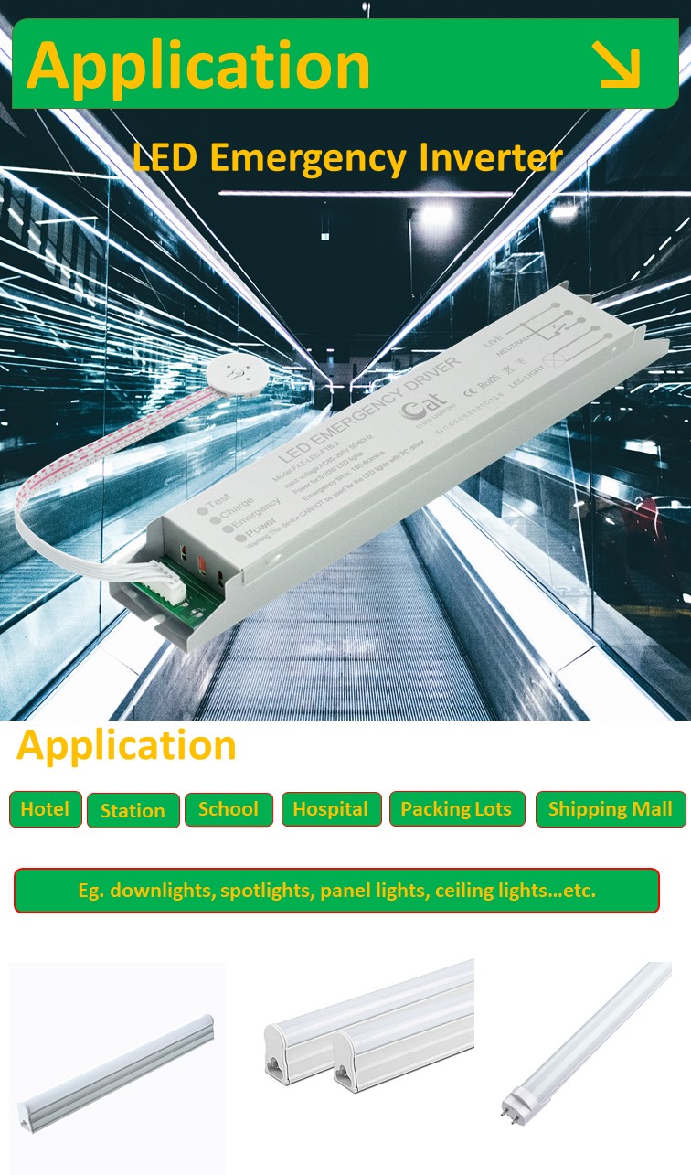 emergency lighting module T8