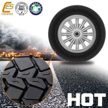 China solid wheel rubber tread for sale