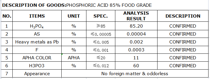 phosphoric acid 6