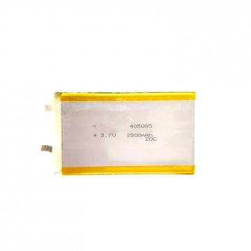 405085 3.7V 2500mah lithium ion polymer battery custom