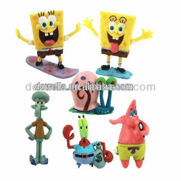 New Plastic Spongebob toys,PVC spongebob figures