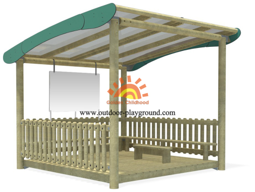 Large Wooden Playground Equipment Structures On Sale