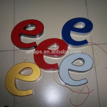 LED sign colorful epoxy material