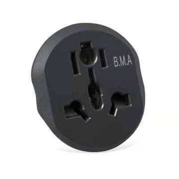 European Grounded Power Plug Adapter Travel Converter