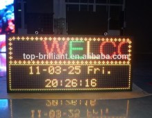 2015 programmable led sign/led moving message display board/electronic information board