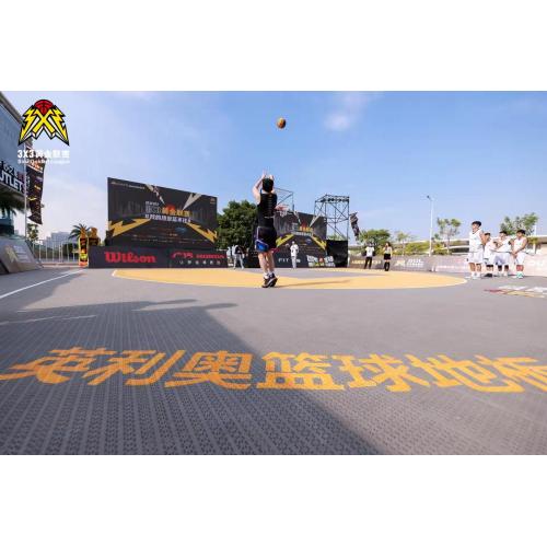 FIBA 3x3 Official Court Tiles Basketball Flooring