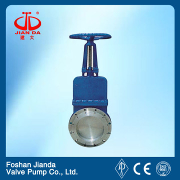 non rising stem knife gate valve