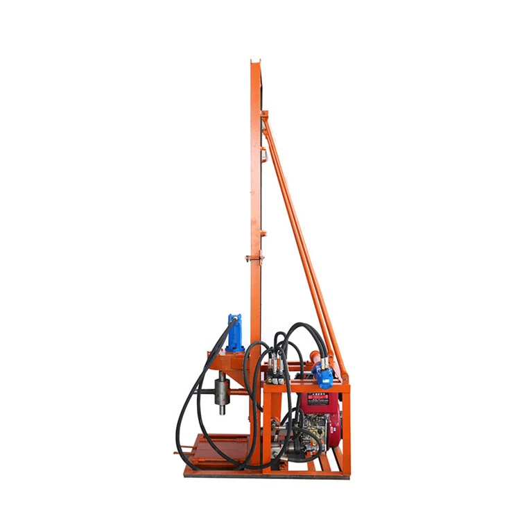 Factory Supply 100m Depth Electric/Diesel Hydraulic Water Well Drilling Rig