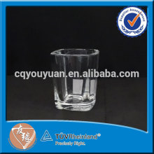 decorative refillable 60ml votive candle holder glass