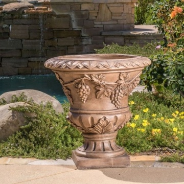Stone marble limestone fiberglass plant pot