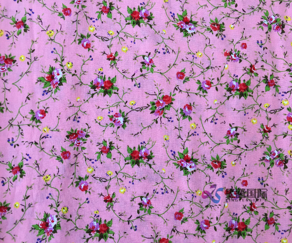 Colourful Rayon Printed Fabric