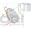 PC200-8 Belt Tensioner 6754-61-4110 Excavator Suku Cadang Excavator