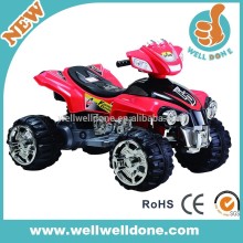 four wheels ride on toy, big ride on toy car, strong 12V toy ATV car