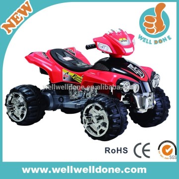 four wheels ride on toy, big ride on toy car, strong 12V toy ATV car