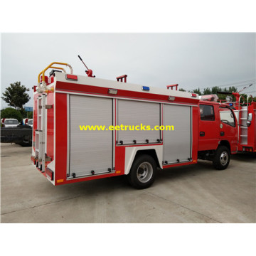 4m3 4x2 Used Fire Fighting Trucks