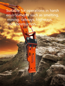 Low Noise Box Type Hydraulic Breaker