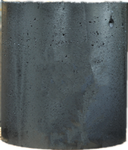 Self-baking Electrode Paste cylinders for FeSi smelting furnaces