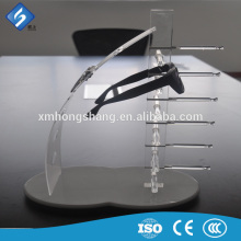 New Dessign 6 Tier White Acrylic Sunglasses / Glasses Display Holder for Discount
