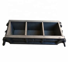 Concrete 100mm Three Gang Casting Iron Cube Test Mold