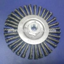 Stringer head Twisted Wheel thread wire brushes with your good choice