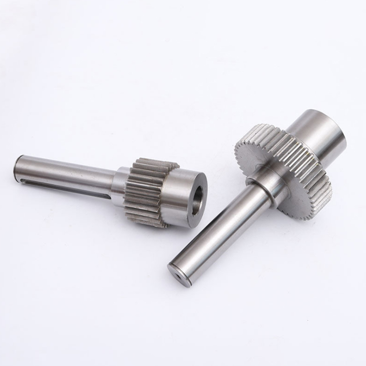 Aluminum parts cnc machining gear shaft