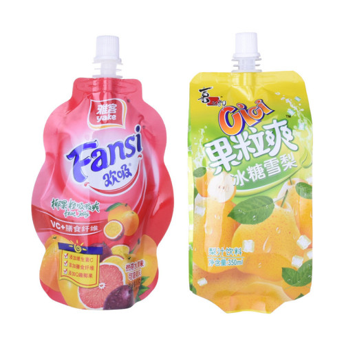 ZIP LOCK BAGS FOOD POUCH RECYCLING JUICE POSE