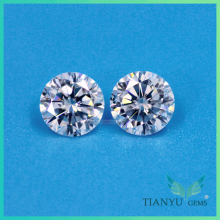 Wholesale lab created diamond DEF color 8.5mm round cut synthetic moissanites