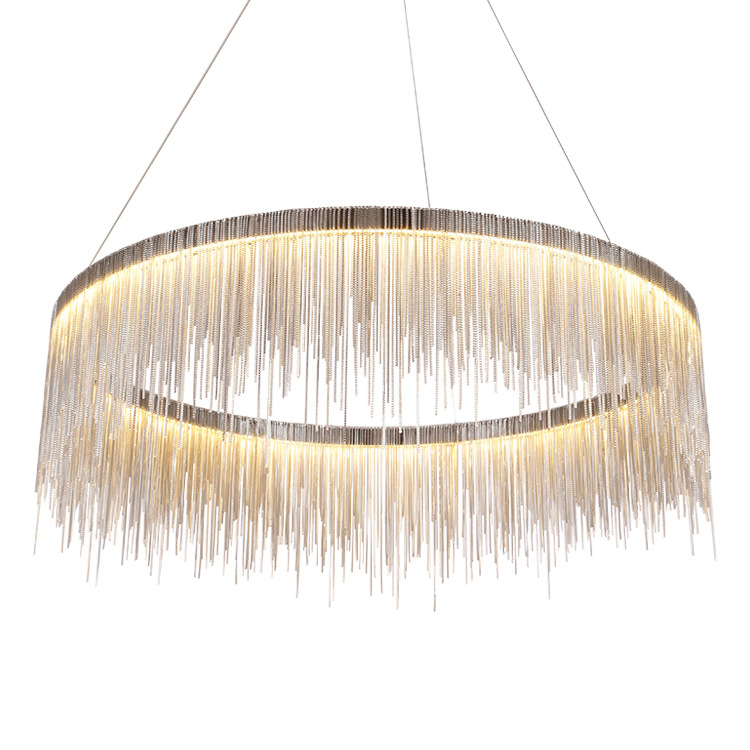 Beaded Glass Chandelier Lighting