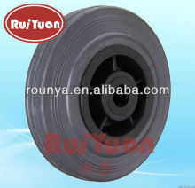 Gray rubber standard industrial wheels