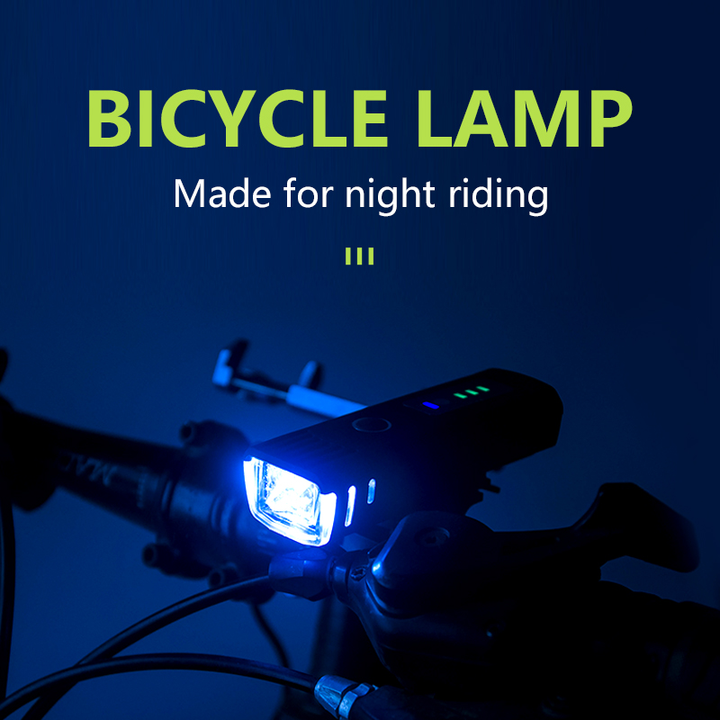 2023 Venta caliente Tipo-C Recargable Bike Luz de bicicleta Cabeza de bicicleta y luz trasera Luz de seguridad para bicicletas recargable