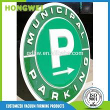 vacuum forming plastic direct board thermoforming name board