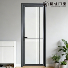 Minimalist Line Glass Door