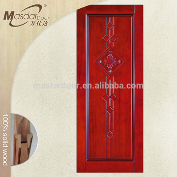 Natural american ash wood door classic style