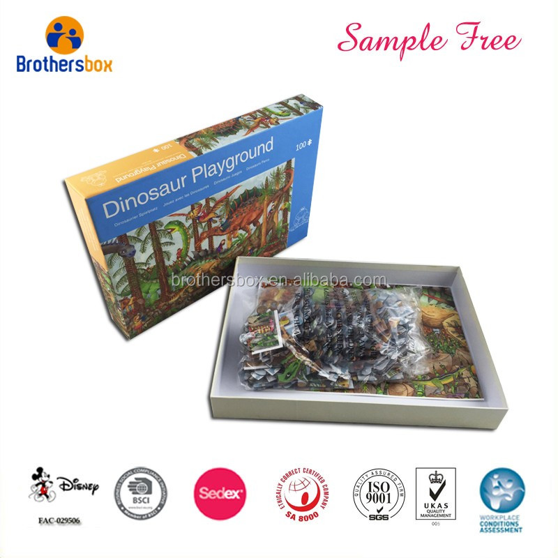 1000 Pieces Unique Jigsaw Puzzle Paper Box For Adults Wholesale