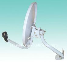 ku 35cm ground/wall mount satellite antenna
