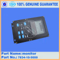 Piese de schimb Komatsu PC130-7 Monitor 7835-10-5000 pentru piese de cabină