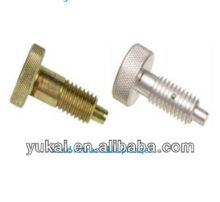 Hand retractable plungers