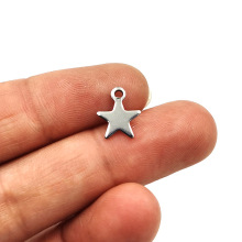 DIY Fashion Accessory: PVD Stainless Steel Pentagram Star Pendant for Necklaces