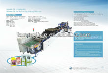 plastic fruit boxes production machine,Box pouch with zipper,Flat Bottom pouch,Quad flat pouch