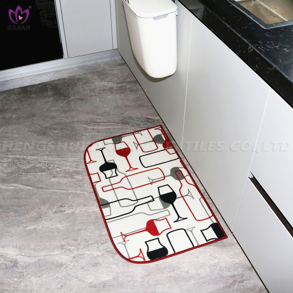 1782 Waterproof And Non Slip Printed Ground Mat For Kitchen 1