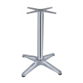 Hot sale coffee bar table base aluminum table base for outdoor and indoor