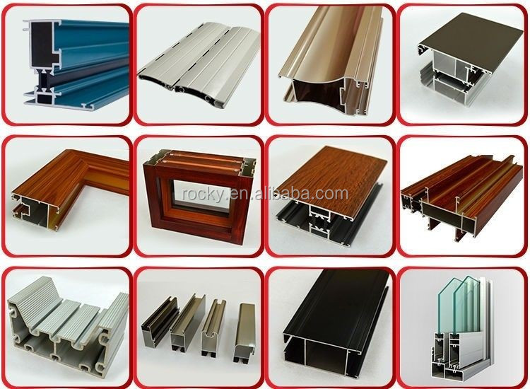 Casement awning sliding tilt-turn window aluminum frame glass metal window