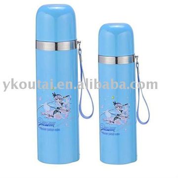 Double Wall Stainless Steel Vacuum flask Bullet Vacuum Flask