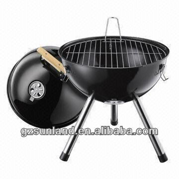 Indoor Round barbecue grill/Folded GS Charcoal BBQ Grill