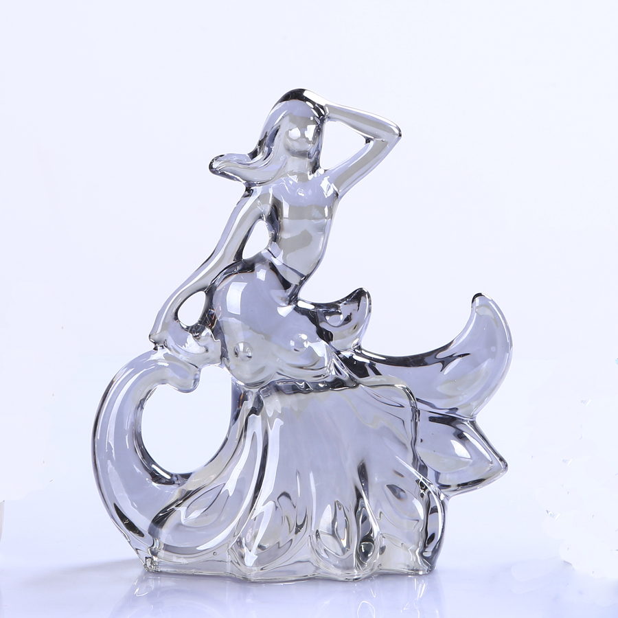 Br 5811wholesale Crystal Beautiful Dancer Girl As Decoration1